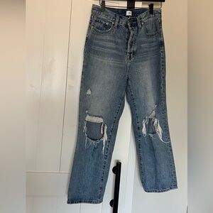 Pistola high rise cropped jeans